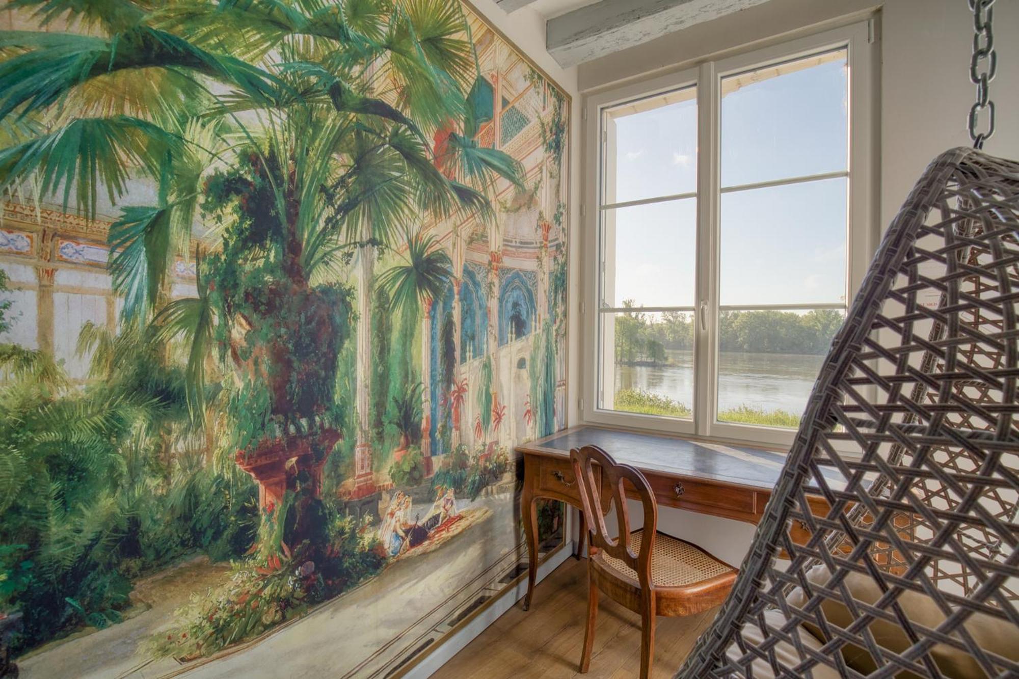 Jacuzzi Et Vue Sur Loire - Maison D'Hotes L'Odyssee La Chapelle-sur-Loire Exteriér fotografie